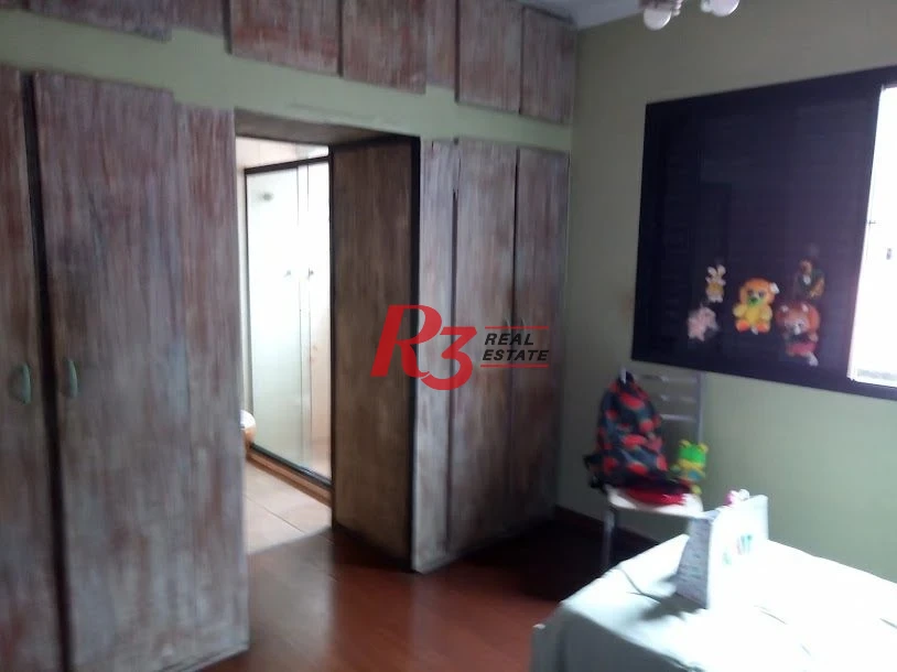 Apartamento com 3 dormitórios à venda, 181 m² - Boqueirão - Santos/SP