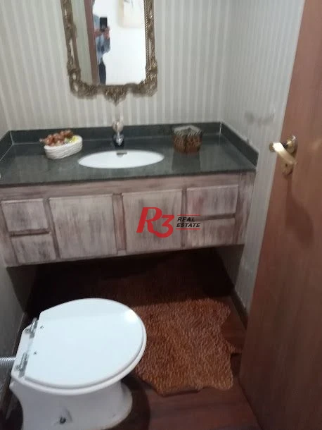 Apartamento com 3 dormitórios à venda, 181 m² - Boqueirão - Santos/SP
