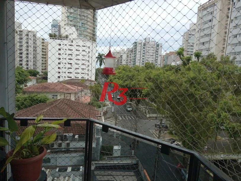 Apartamento com 3 dormitórios à venda, 181 m² - Boqueirão - Santos/SP