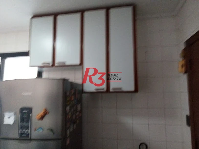 Apartamento com 3 dormitórios à venda, 181 m² - Boqueirão - Santos/SP