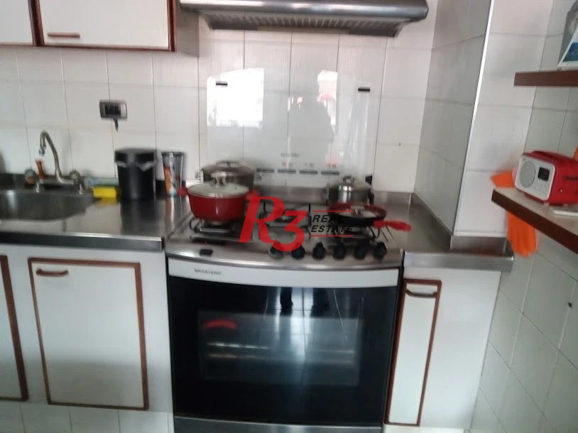 Apartamento com 3 dormitórios à venda, 181 m² - Boqueirão - Santos/SP