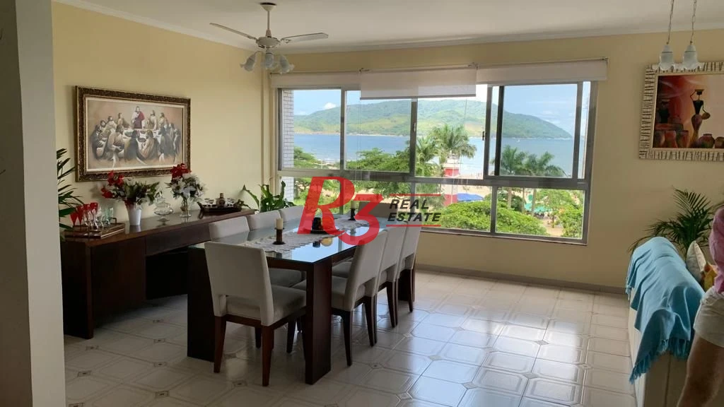Apartamento com 3 dormitórios à venda, 194 m² por R$ 2.200.000,00 - Boqueirão - Santos/SP