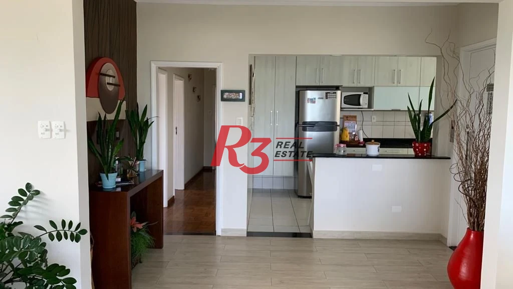 Apartamento com 3 dormitórios à venda, 194 m² por R$ 2.200.000,00 - Boqueirão - Santos/SP