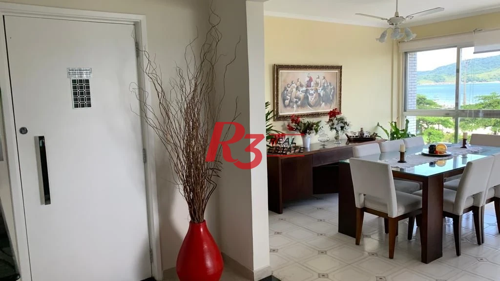 Apartamento com 3 dormitórios à venda, 194 m² por R$ 2.200.000,00 - Boqueirão - Santos/SP