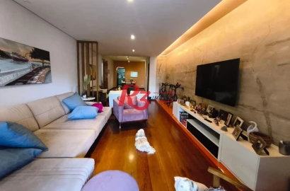Apartamento à venda, 170 m² por R$ 1.450.000,00 - Gonzaga - Santos/SP