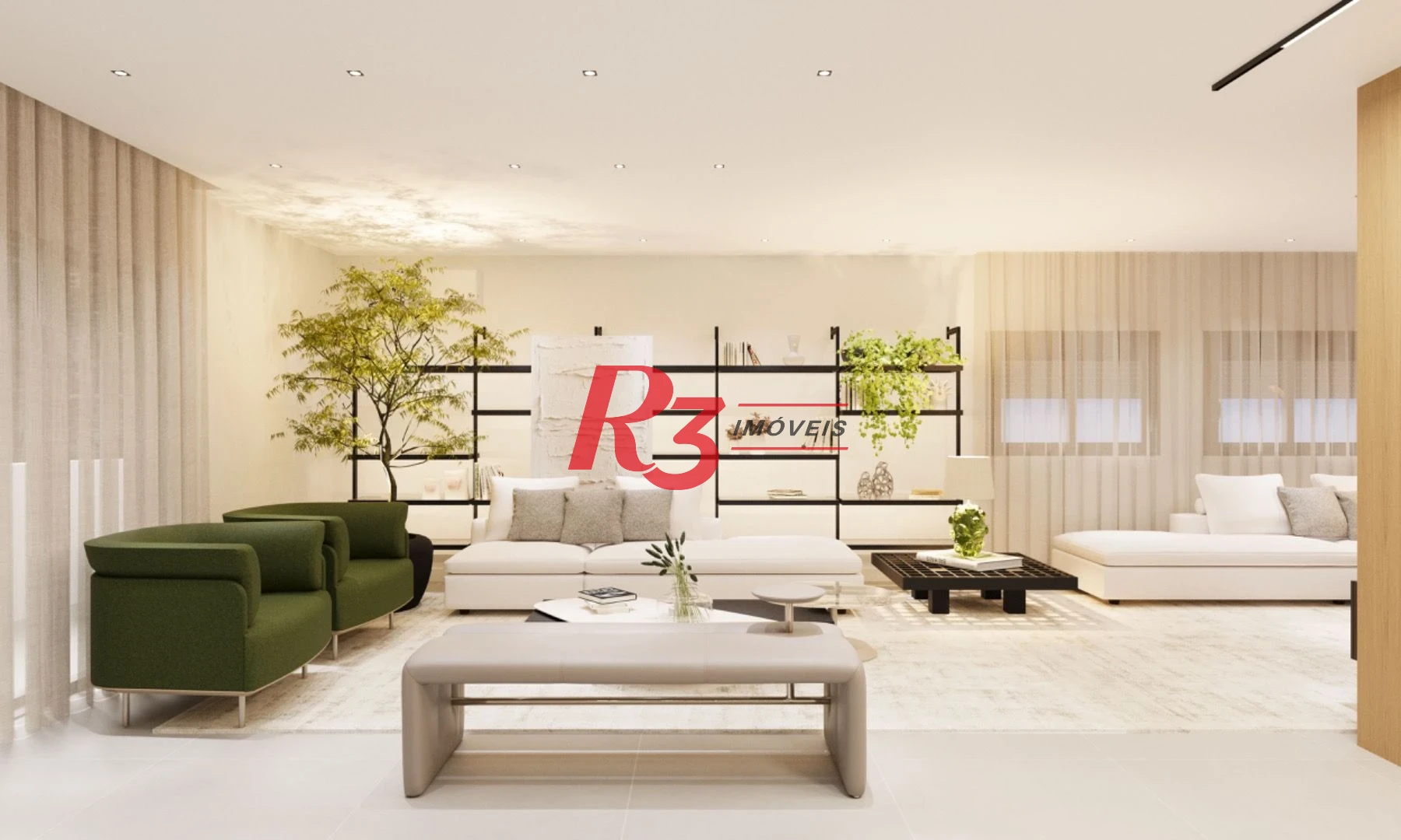 Apartamento com 4 dormitórios à venda, 291 m² por R$ 3.490.000,00 - Boqueirão - Santos/SP