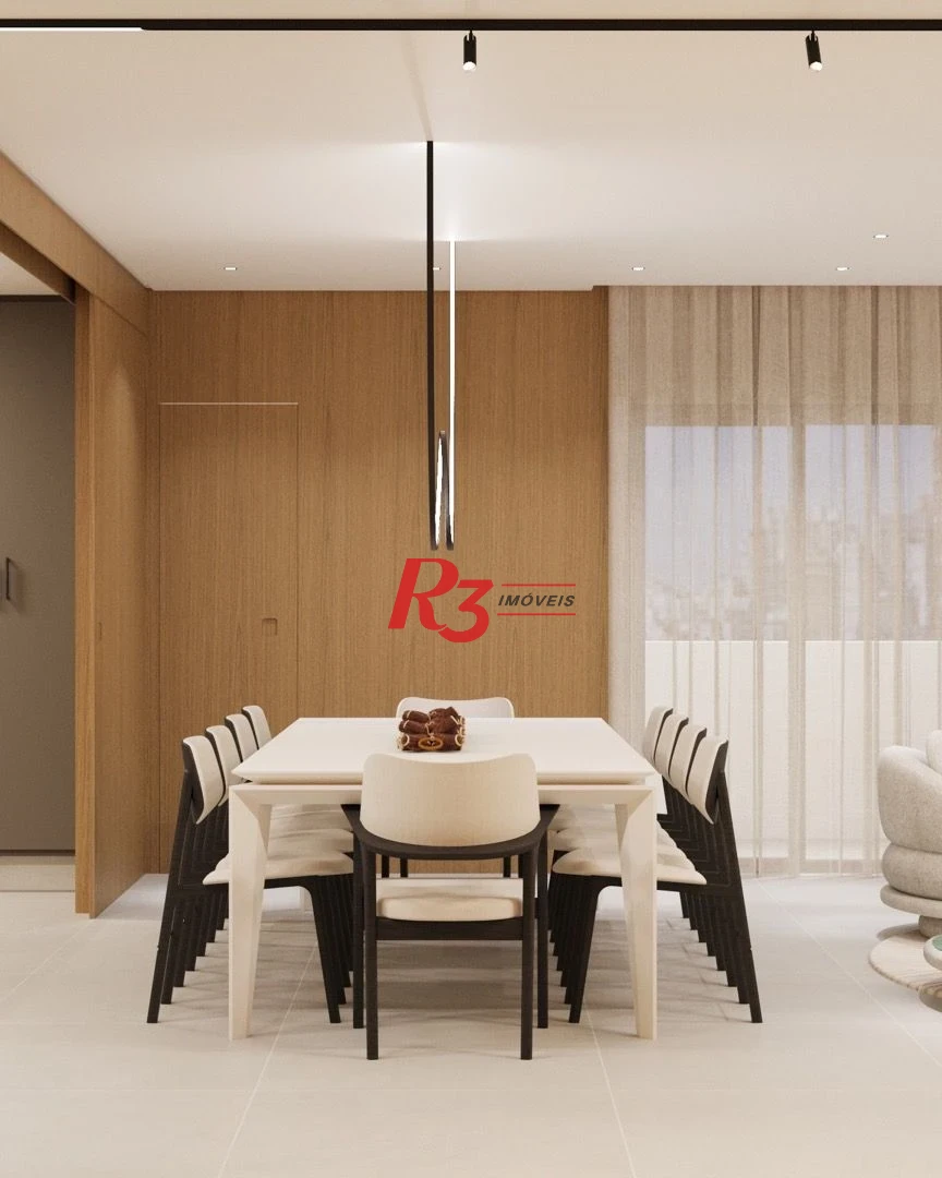Apartamento com 4 dormitórios à venda, 291 m² por R$ 3.490.000,00 - Boqueirão - Santos/SP