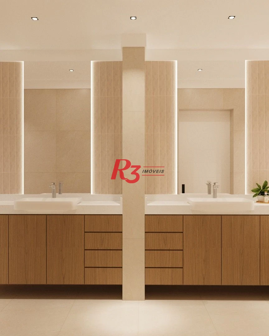 Apartamento com 4 dormitórios à venda, 291 m² por R$ 3.490.000,00 - Boqueirão - Santos/SP