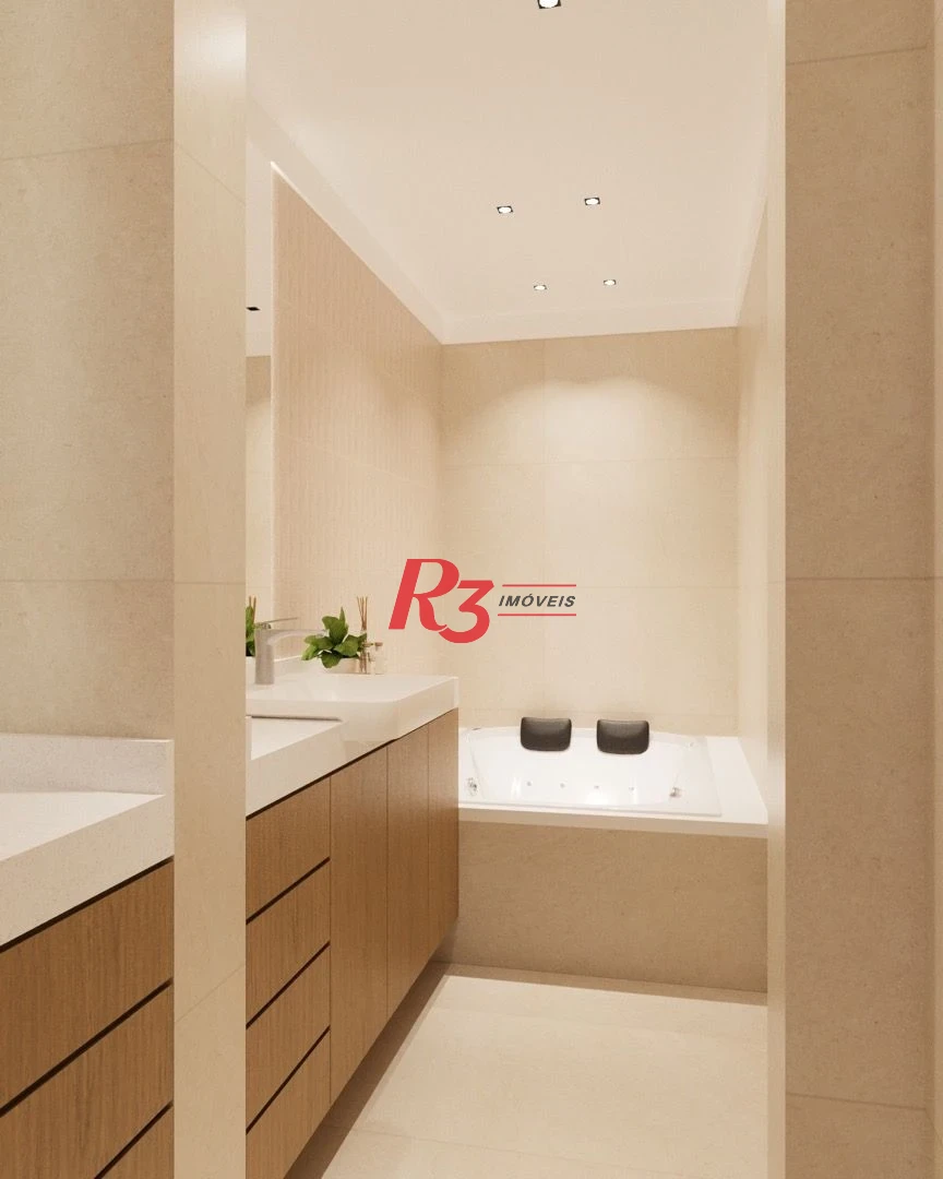 Apartamento com 4 dormitórios à venda, 291 m² por R$ 3.490.000,00 - Boqueirão - Santos/SP