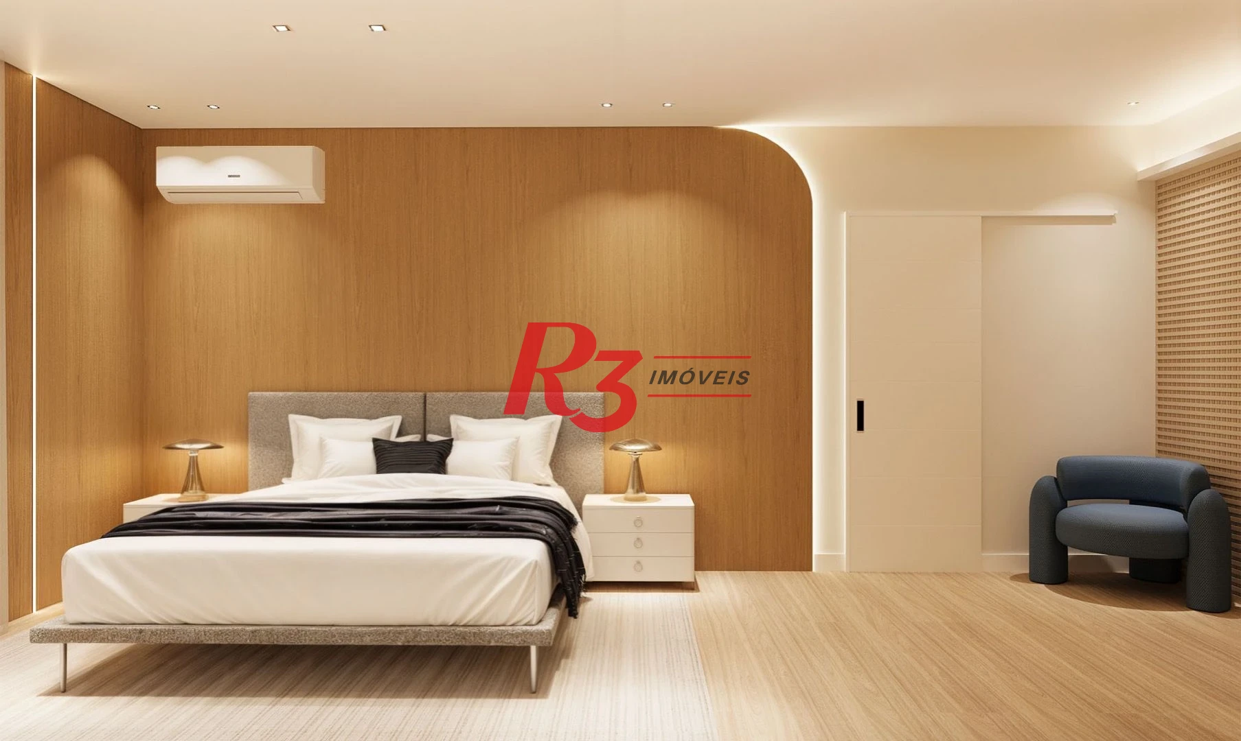 Apartamento com 4 dormitórios à venda, 291 m² por R$ 3.490.000,00 - Boqueirão - Santos/SP