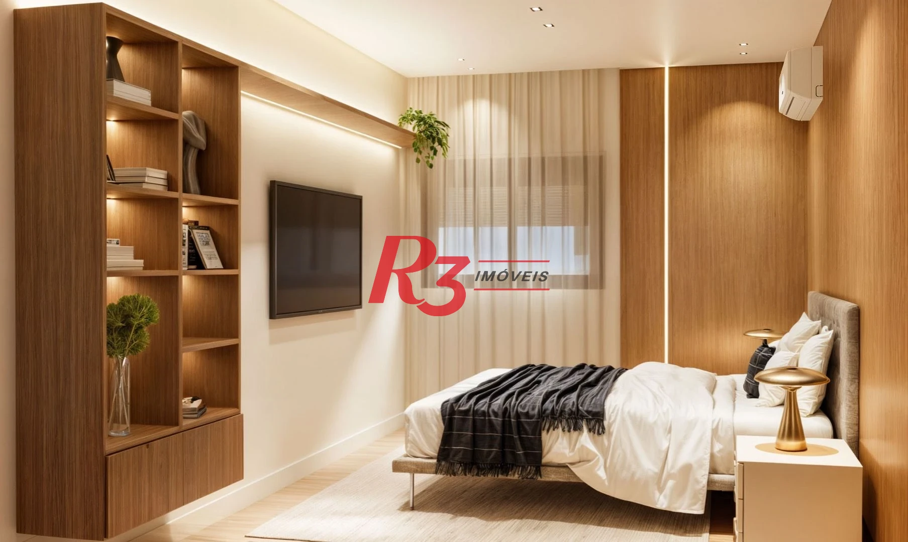 Apartamento com 4 dormitórios à venda, 291 m² por R$ 3.490.000,00 - Boqueirão - Santos/SP