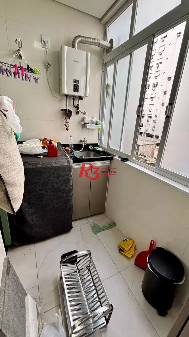 Apartamento com 2 dormitórios à venda, 81 m² por R$ 670.000,00 - Boqueirão - Santos/SP