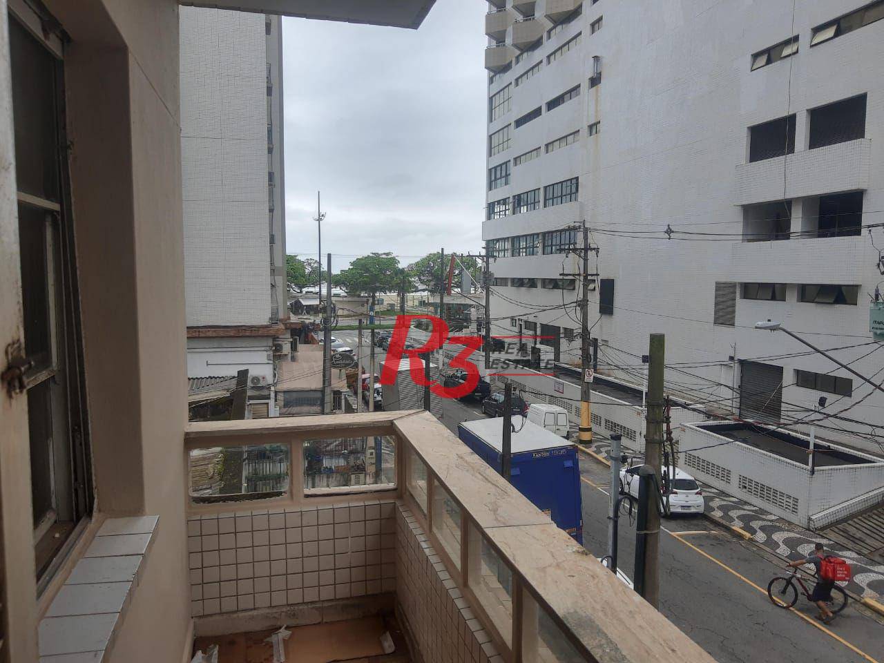 Apartamento com 2 dormitórios à venda, 81 m² por R$ 670.000,00 - Boqueirão - Santos/SP