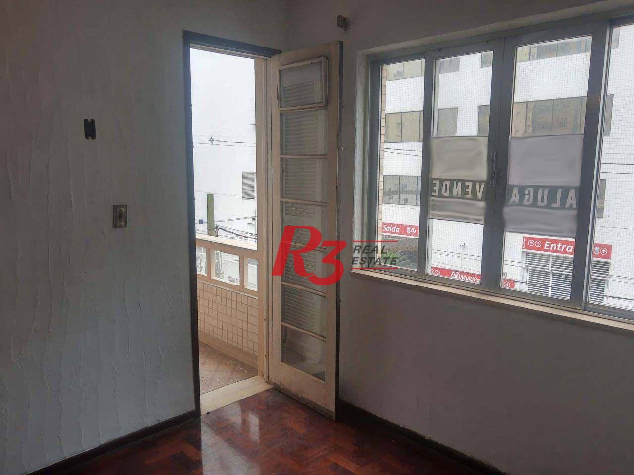 Apartamento com 2 dormitórios à venda, 81 m² por R$ 670.000,00 - Boqueirão - Santos/SP