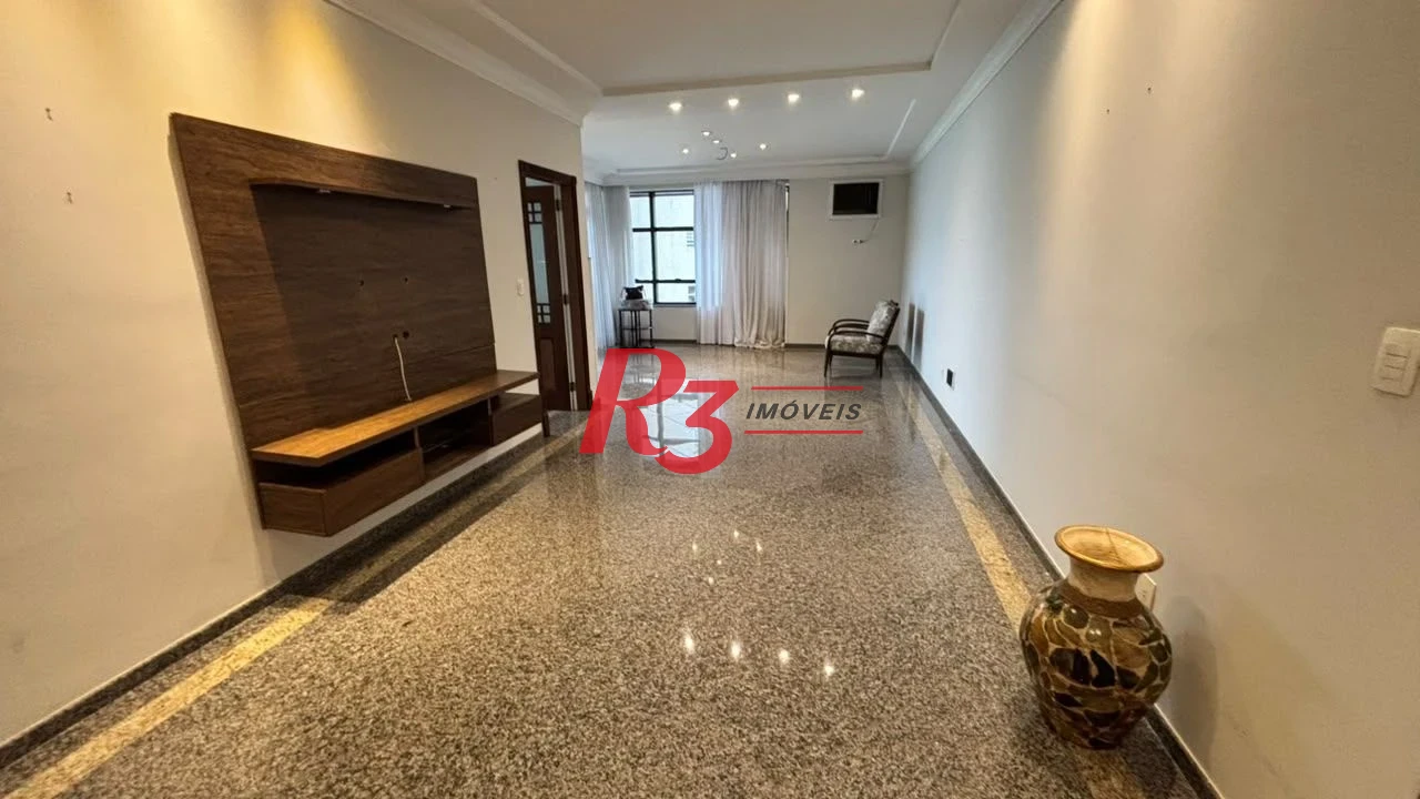 Apartamento com 3 dormitórios à venda, 177 m² por R$ 1.600.000,00 - Ponta da Praia - Santos/SP