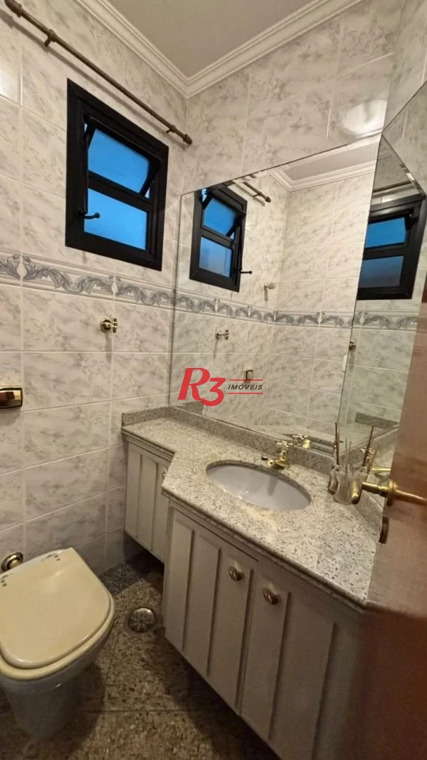 Apartamento com 3 dormitórios à venda, 177 m² por R$ 1.600.000,00 - Ponta da Praia - Santos/SP