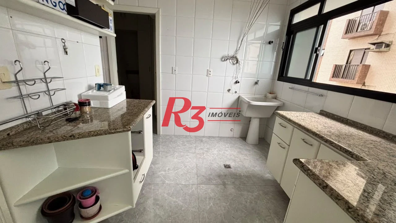 Apartamento com 3 dormitórios à venda, 177 m² por R$ 1.600.000,00 - Ponta da Praia - Santos/SP