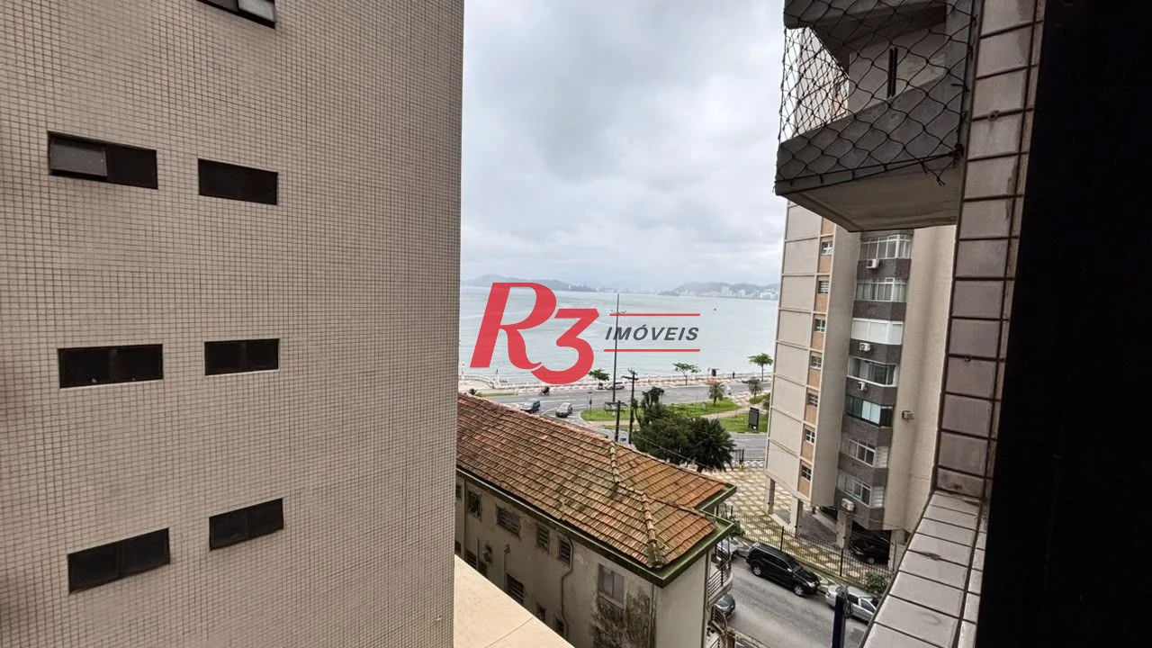Apartamento com 3 dormitórios à venda, 177 m² por R$ 1.600.000,00 - Ponta da Praia - Santos/SP