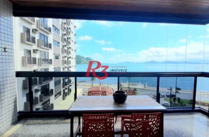 Apartamento com 3 dormitórios à venda, 177 m² por R$ 1.600.000,00 - Ponta da Praia - Santos/SP