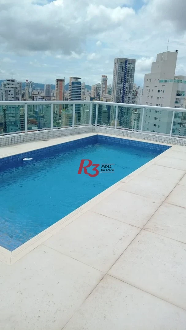Cobertura à venda, 289 m² por R$ 3.990.000,00 - Gonzaga - Santos/SP