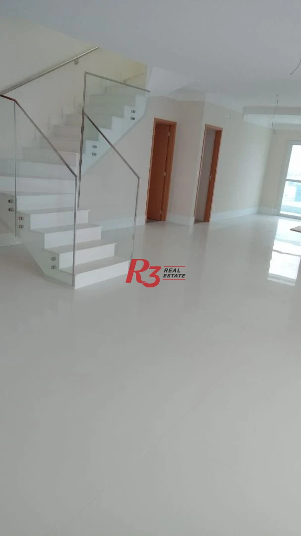 Cobertura à venda, 289 m² por R$ 3.990.000,00 - Gonzaga - Santos/SP