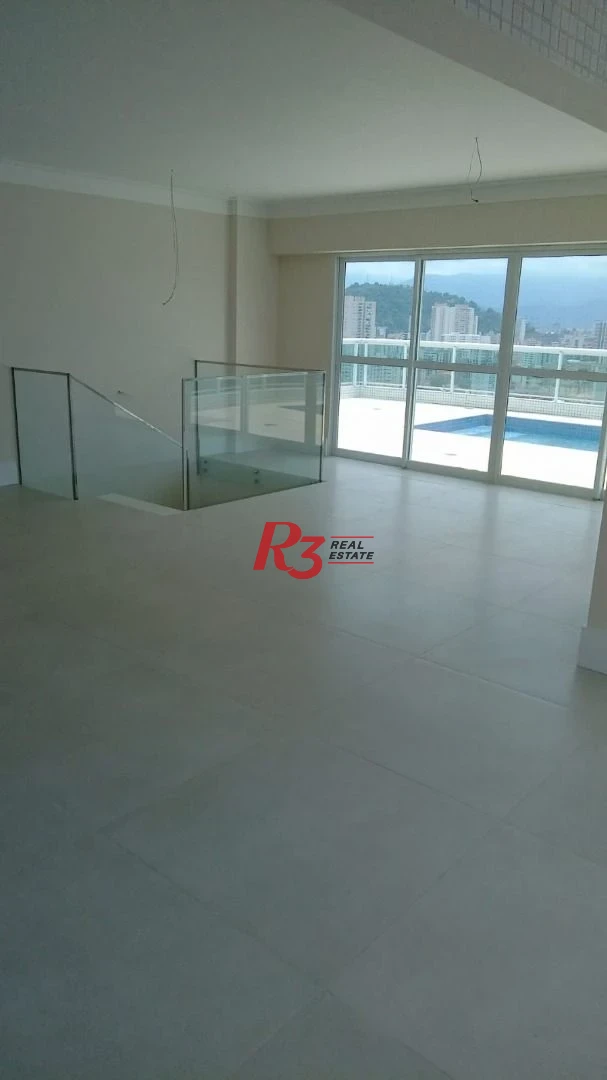 Cobertura à venda, 289 m² por R$ 3.990.000,00 - Gonzaga - Santos/SP