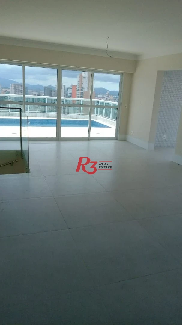 Cobertura à venda, 289 m² por R$ 3.990.000,00 - Gonzaga - Santos/SP