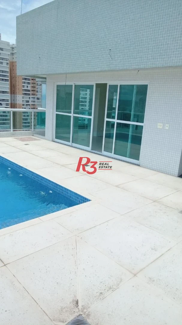 Cobertura à venda, 289 m² por R$ 3.990.000,00 - Gonzaga - Santos/SP