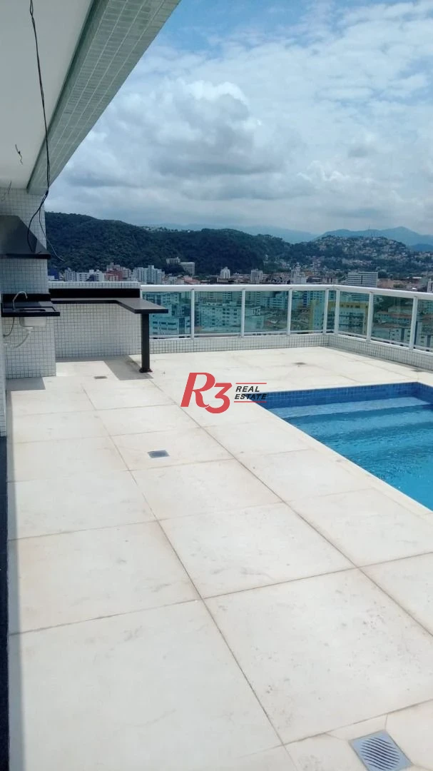 Cobertura à venda, 289 m² por R$ 3.990.000,00 - Gonzaga - Santos/SP