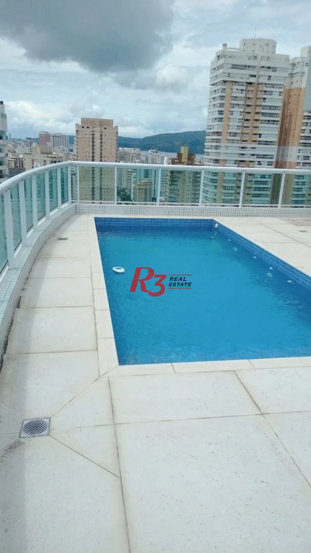 Cobertura à venda, 289 m² por R$ 3.990.000,00 - Gonzaga - Santos/SP