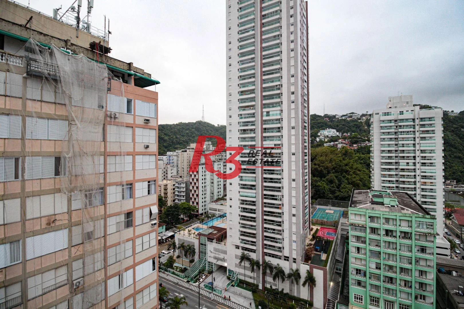 Apartamento com 2 dormitórios à venda, 110 m² - José Menino - Santos/SP