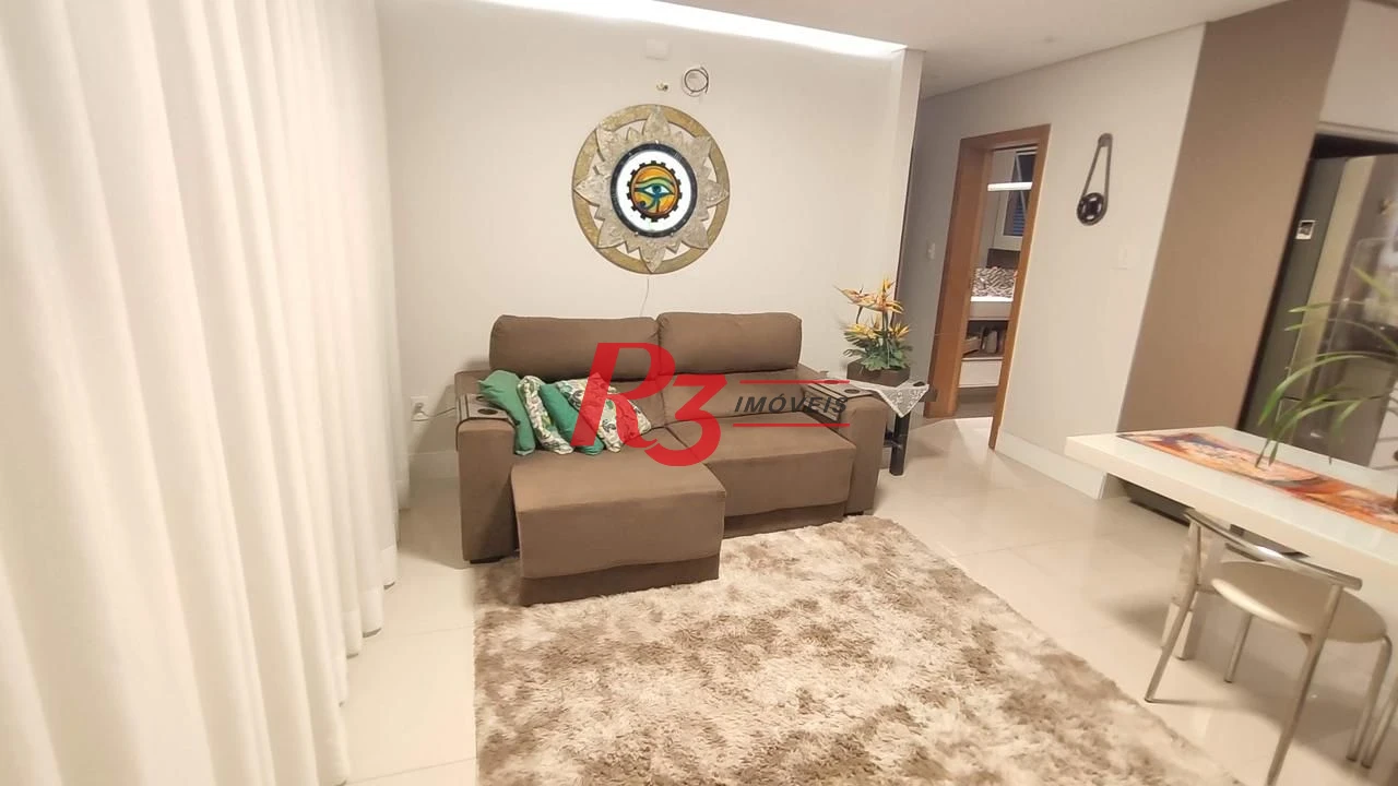 Apartamento à venda, 72 m² por R$ 480.000,00 - Encruzilhada - Santos/SP