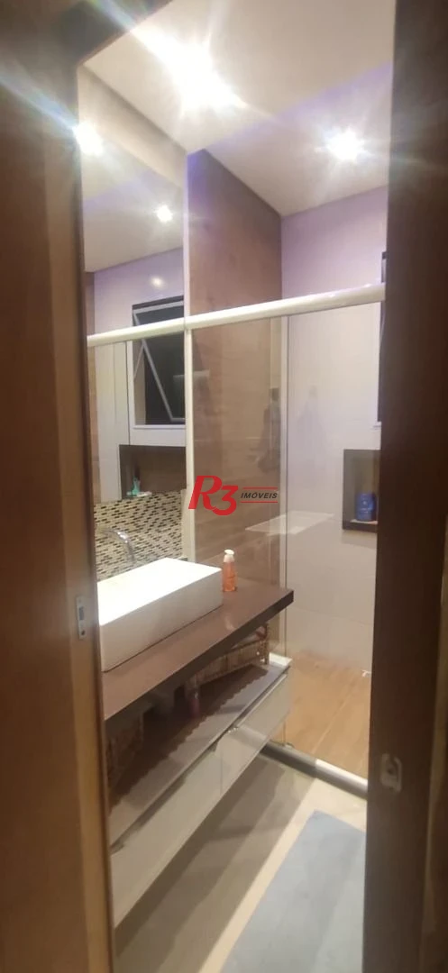 Apartamento à venda, 72 m² por R$ 480.000,00 - Encruzilhada - Santos/SP