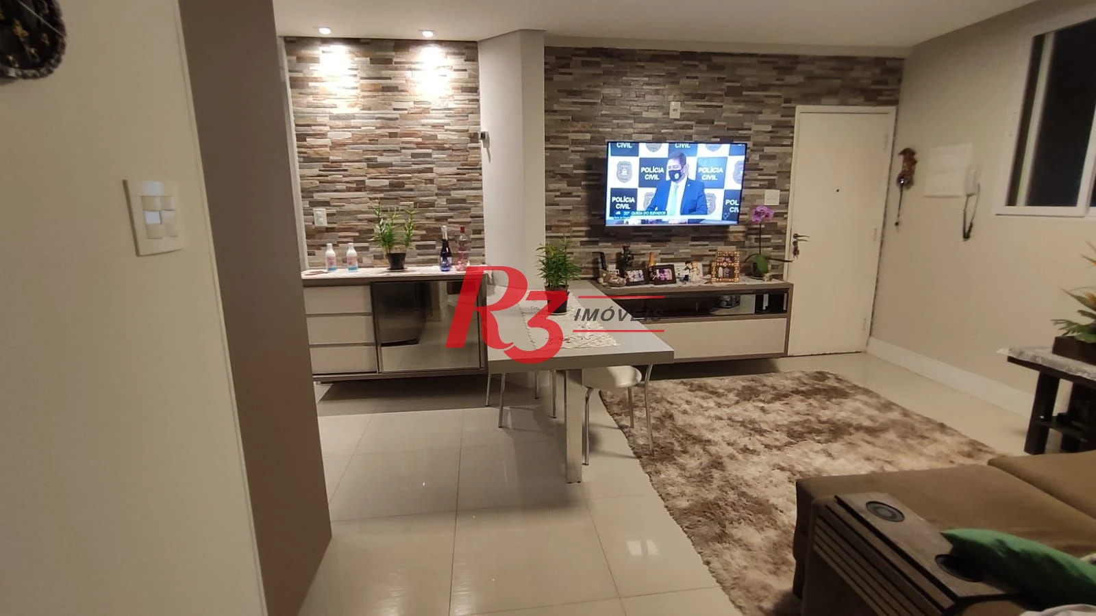 Apartamento à venda, 72 m² por R$ 480.000,00 - Encruzilhada - Santos/SP