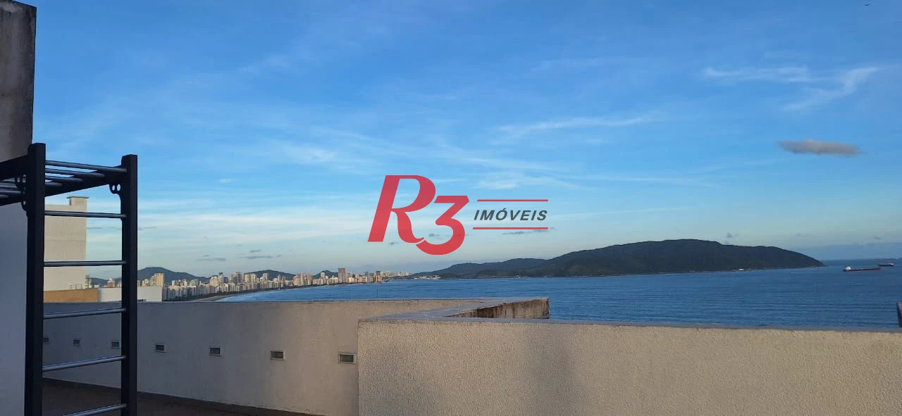 Apartamento com 1 dormitório para alugar, 48 m² por R$ 4.500,00/mês - José Menino - Santos/SP