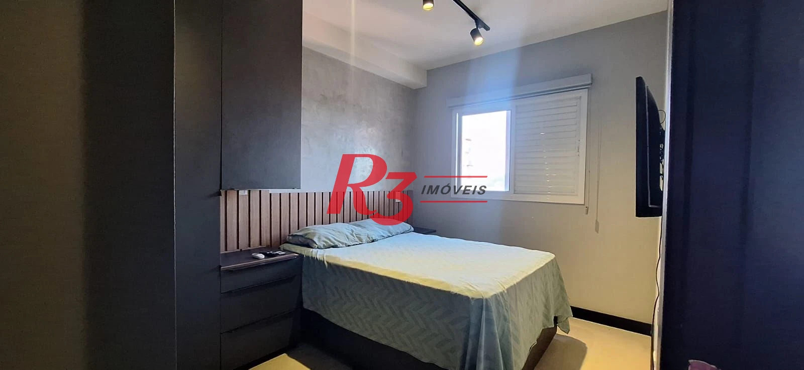 Apartamento com 1 dormitório para alugar, 48 m² por R$ 4.500,00/mês - José Menino - Santos/SP