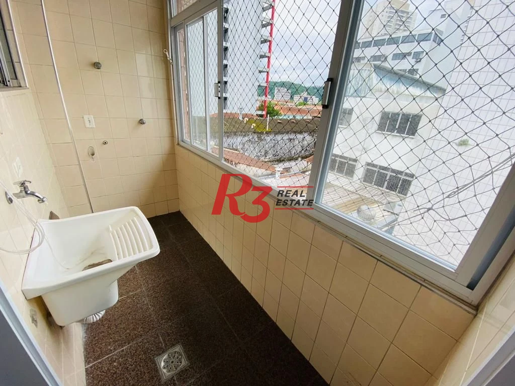 Apartamento com 3 dormitórios à venda, 100 m² por R$ 450.000,00 - Gonzaga - Santos/SP