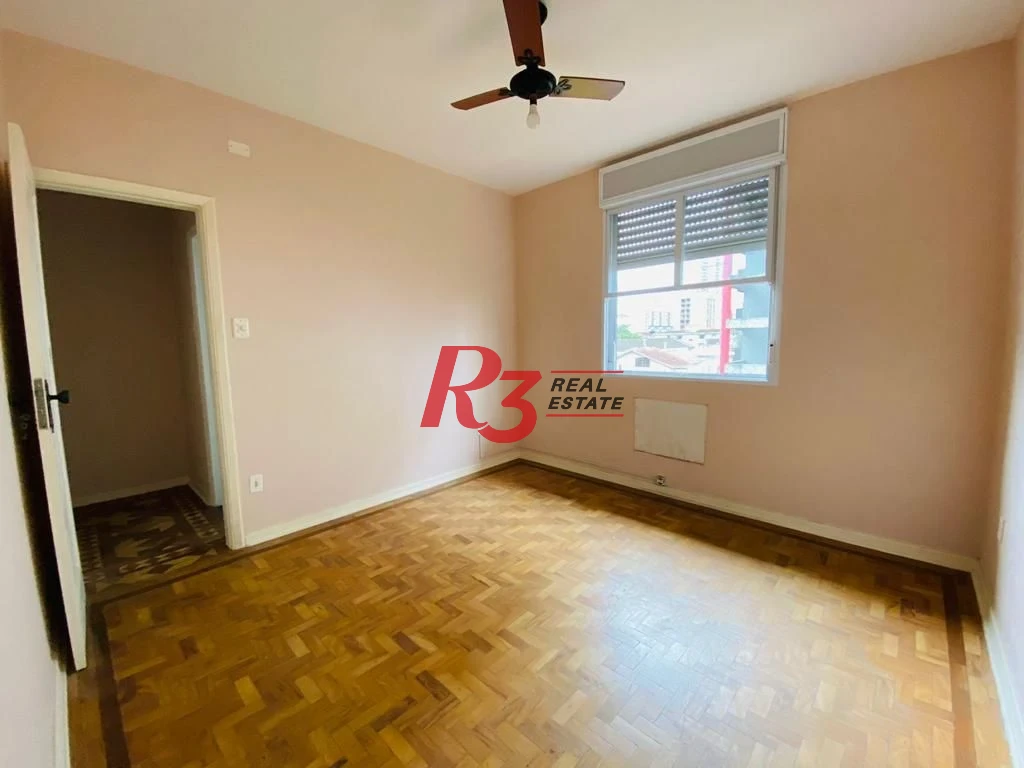 Apartamento com 3 dormitórios à venda, 100 m² por R$ 450.000,00 - Gonzaga - Santos/SP