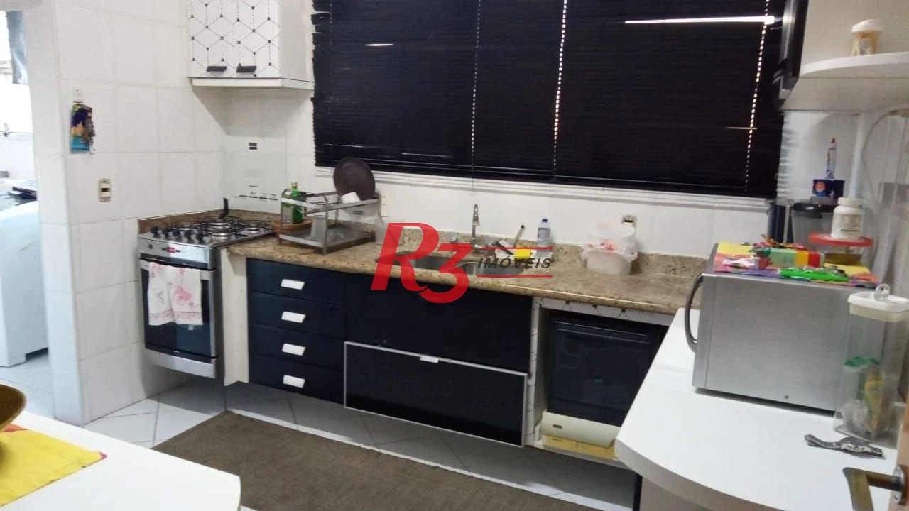 Apartamento com 3 dormitórios para alugar, 150 m² por R$ 9.500,00/mês - Boqueirão - Santos/SP