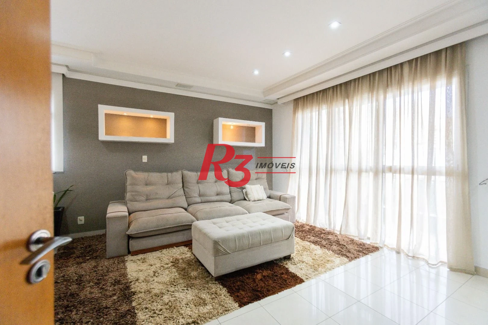 Apartamento com 3 dormitórios para alugar, 150 m² por R$ 9.500,00/mês - Boqueirão - Santos/SP