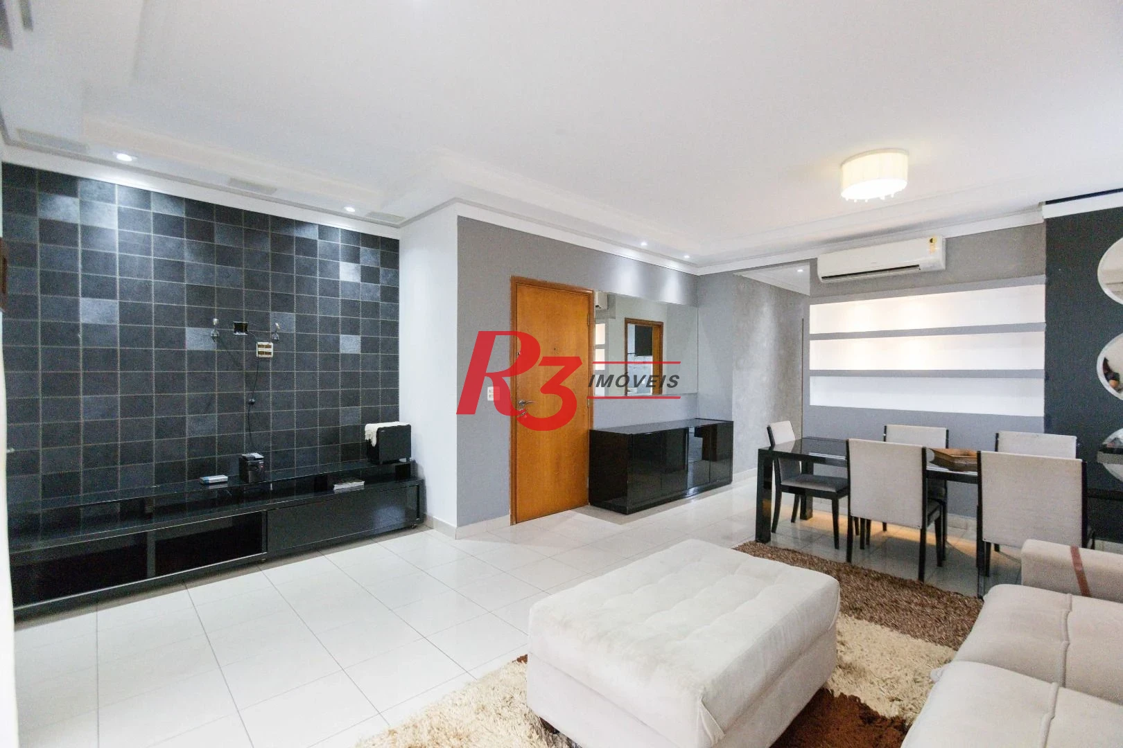 Apartamento com 3 dormitórios para alugar, 150 m² por R$ 9.500,00/mês - Boqueirão - Santos/SP