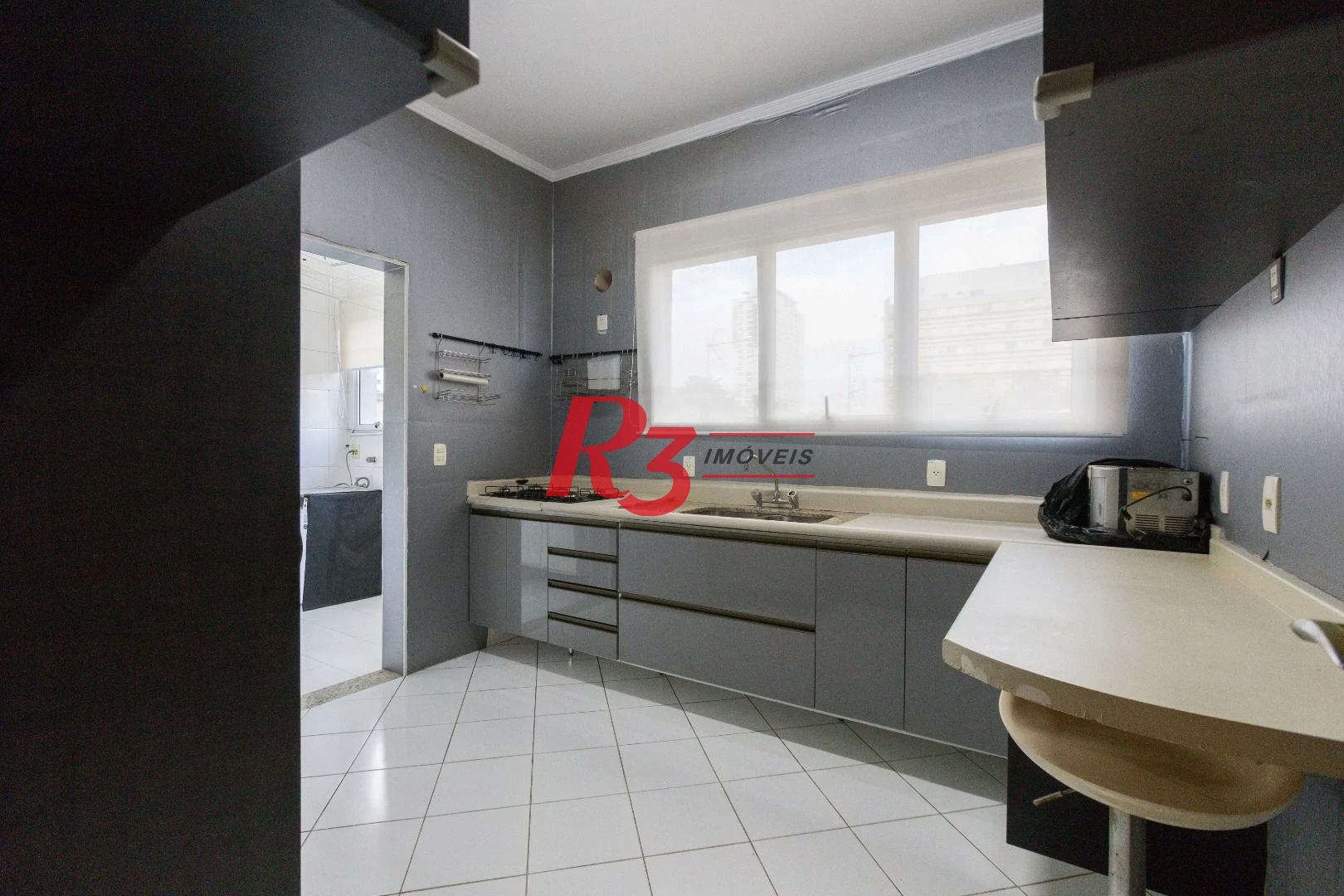 Apartamento com 3 dormitórios para alugar, 150 m² por R$ 9.500,00/mês - Boqueirão - Santos/SP
