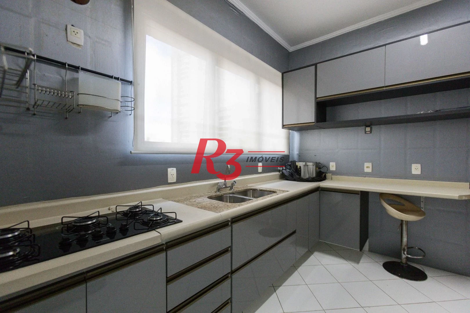 Apartamento com 3 dormitórios para alugar, 150 m² por R$ 9.500,00/mês - Boqueirão - Santos/SP