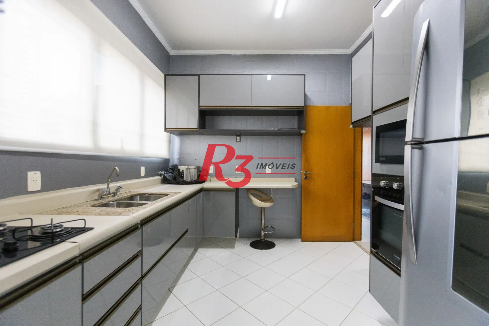 Apartamento com 3 dormitórios para alugar, 150 m² por R$ 9.500,00/mês - Boqueirão - Santos/SP