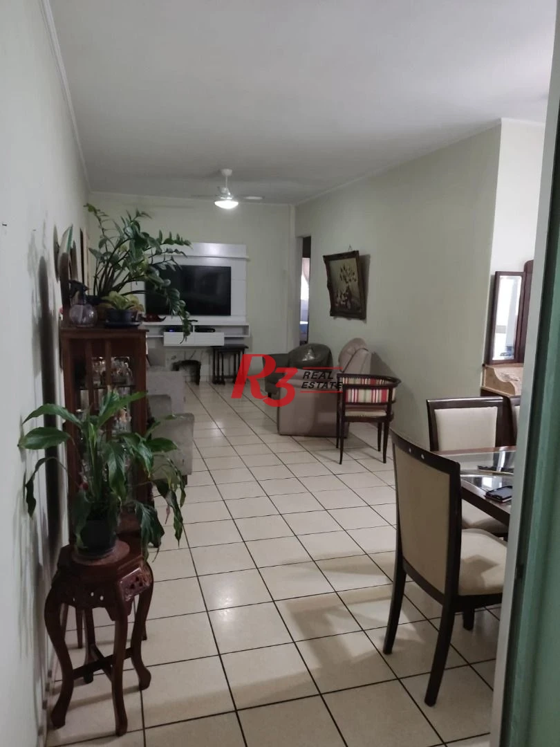 Apartamento com 3 dormitórios à venda, 102 m² por R$ 700.000,00 - Gonzaga - Santos/SP