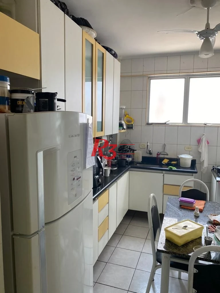 Apartamento com 3 dormitórios à venda, 102 m² por R$ 700.000,00 - Gonzaga - Santos/SP