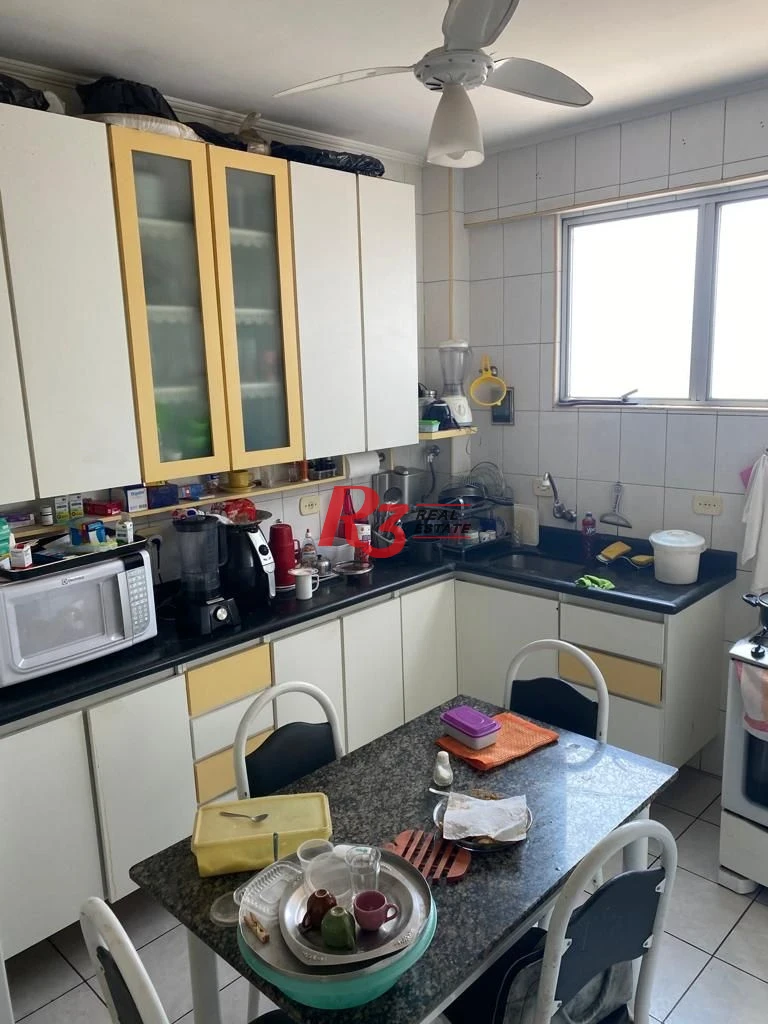 Apartamento com 3 dormitórios à venda, 102 m² por R$ 700.000,00 - Gonzaga - Santos/SP