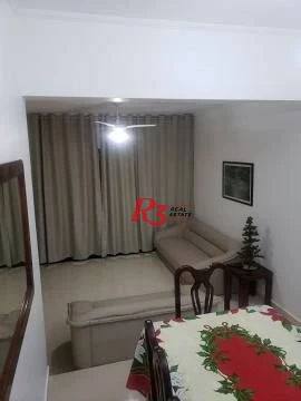 Apartamento com 3 dormitórios à venda, 107 m² - Vila Luis Antônio - Guarujá/SP