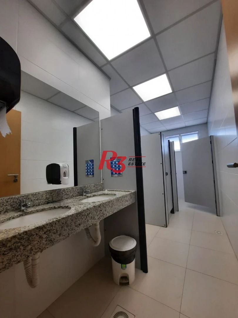 Andar Corporativo para alugar, 564 m² por R$ 36.800,53/mês - Vila Matias - Santos/SP