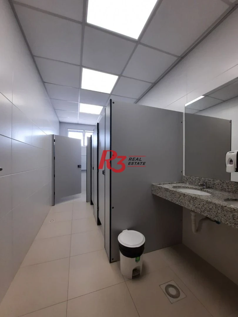 Andar Corporativo para alugar, 564 m² por R$ 36.800,53/mês - Vila Matias - Santos/SP